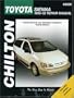 Toyota Sienna, 1998-2002 (Chilton's Total Car Care Repair Manuals)