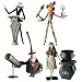 Tim Burton's the Nightmare Before Christmas Active Label Figures Series 1 Set of 4