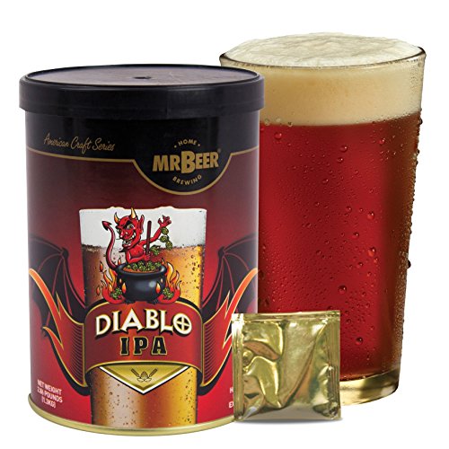 Mr. beer diablo ipa homebrewing craft beer refill kit