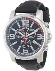 Sector Unisex R3271689002 Urban Black Eagle Analog Stainless Steel Watch