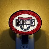Washington Nationals Memory Company Art Glass Night Light MLB Baseball Fan Shop Sports Team Merchandise