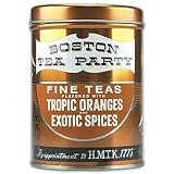 Boston Tea Party, Tropic Oranges and Exotic Spices, 25 Count Tins