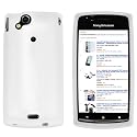 mumbi Silikon Case Sony Ericsson Xperia Arc / Xperia ARC S Silicon Tasche Hülle - Schutzhülle SMOKE weiss