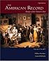 The American Record: Volume 1, to 1877