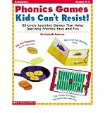 Phonics Games Kids Can t Resist!: 25 Lively Learning Games That Make Teaching Phonics Easy and Fun [ PHONICS GAMES KIDS CAN T RESIST!: 25 LIVELY LEARNING GAMES THAT MAKE TEACHING PHONICS EASY AND FUN ] by Ramsey, Michelle (Author) Feb-01-2000 [ Paperback ]