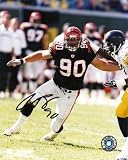 JUSTIN SMITH CINCINNATI BENGALS,49ERS,SIGNED,AUTOGRAPHED 8X10,PHOTO,COA