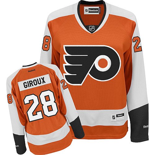 Claude Giroux #28 Philadelphia Flyers (Med.) Authentic Home Jersey