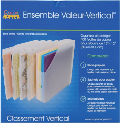 Advantus Cropper Hopper Vertical Paper Holder 