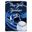 New York Yankees MLB Tag" Micro Raschel Blanket (60"x80")"