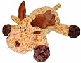 Patchwork Pet Swirl Moose 15-Inch Squeak Toy for Dogs