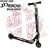 JD BUG STREET PRO V2 - ORIGINAL ANODISED TOTAL BLACK WITH 2010 UPGRADES PUSH SCOOTER WITH CARRY STRAP