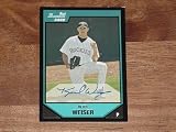 2007 Bowman Prospects BP129 Keith Weiser (Baseball Cards) Colorado Rockies (Extended Rookie - Autographed Card)