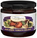 Review Hand to Mouth Edibles  / Hand to Mouth Edibles Sun Dried Tomato Delight Pesto, 10-Ounces Glass Jars (Pack of 3)