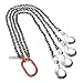 Mazzella QOL Welded Alloy Chain Sling, Fixed-Leg, Grade 80, Load Capacity at 60°