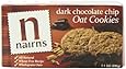 Nairns Dark Chocolate Chip Oat Cookies,  7.1-Ounce (Pack of 4)