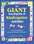 The GIANT Encyclopedia of Kindergarten Activities