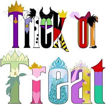 Halloween Princess Custom Iron On Transfer for Tshirt, Pillowcase, Bag, Etc