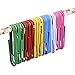Outus 50 mm Colored Paper Clips Medium, 6 Colors, 300 Pieces