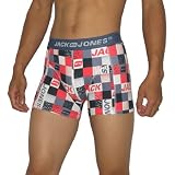 メンズ Mens Jack Jones 快適フィットボクサーショーツ Comfortable Fit Boxer Shorts - 多色のMulticolor