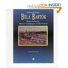 Bela Bartok Selected Works: Piano Solos by Master Composers of the Period (Piano Masters)
