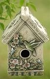 Joseph's Studio My Heart is Happiest In the Garden Outdoor Birdhouse