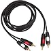 AV Link Dual RCA-RCA Cable 6 Foot