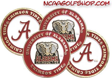 Alabama Crimson Tide Golf Ball Markers