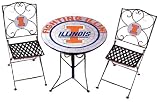 Illinois Fighting Illini Outdoor Table & Chair Set