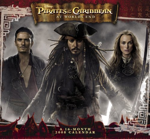 Pirates of the Caribbean 2008 Calendar: At World's End