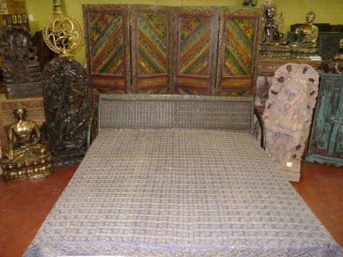 Aari Floral Motifs Hand Embroidered Cool Gray India Cotton Bedding Bedspread Coverlet King Size 90 Aari Floral Motifs Hand Embroidered Cool Gray India Cotton Bedding Bedspread Coverlet King Size 90