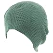 Gossip Girl Ribbed Beanie Slouchy Knit Hat Sea Blue