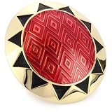 House of Harlow 1960 Red Sun Cocktail Ring, Size 6
