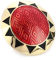 House of Harlow 1960 Red Sun Cocktail Ring, Size 6