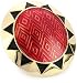 House of Harlow 1960 Red Sun Cocktail Ring, Size 8