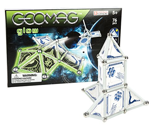 Geomag Space Glow in The Dark Set (76 Pieces)
