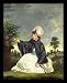 Sir Joshua Reynolds (Portrait of Lady Caroline Howard) Framed Art Poster Print - 11 X 17