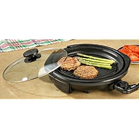12in Indoor Circular Grill by Deni