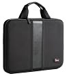 Icon-MDCB4-BLK Molded Hard Shell Notebook Case (Black)