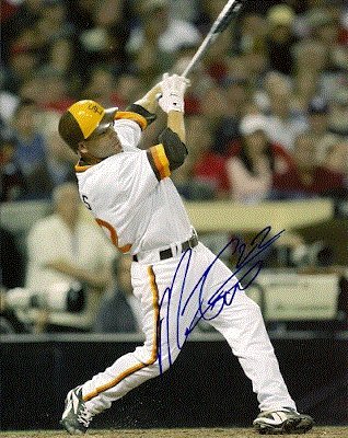 Autographed/Hand Signed Marcus Giles Sd Padres 8x10 Photo