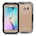 Galaxy S6 Waterproof case, Vcloo 20ft Galaxy S6 Waterproof Case, Dust Proof, Snow Proof, Shock Proof Case, Heavy Duty Protective Carrying Cover Case for Samsung S6 with Touched Screen Protector (Black)