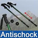 Nordic Walking Stick Wanderstöcke, Aluminium, Antischock, Teleskop