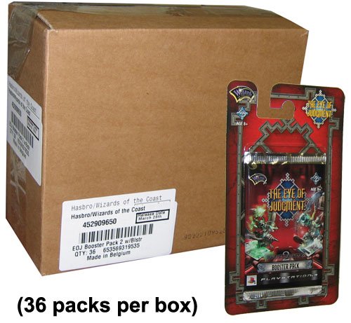 Eye of Judgement S2 Playstation 3 Card Game Booster Blister Box - 36 Packs