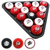 Iowa State Cyclones College Logo Pool Balls Set