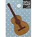 Guitar Design Small Iron-on Applique (patch size:1.5"x2.25")