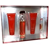 Perry Ellis Perry Women Gift Set (Eau De Parfum Spray, Bath and Shower Gel, Body Lotion, Eau De Parfum Spray)