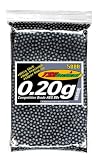 TSD Competition Grade 6mm plastic airsoft BBs, 0.20g, 5000 rds, black