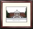 University of Louisiana, Lafayette Alumnus Alumnus 14x18 Mahogany Framed Collegiate Lithograph