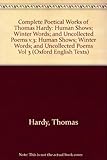 The complete poetical works of Thomas Hardy