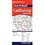 Rand McNally California State Map (Rand McNally Easy to Read!)