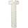 Nylon 6/6 Machine Screw, Pan Head, Slotted Drive